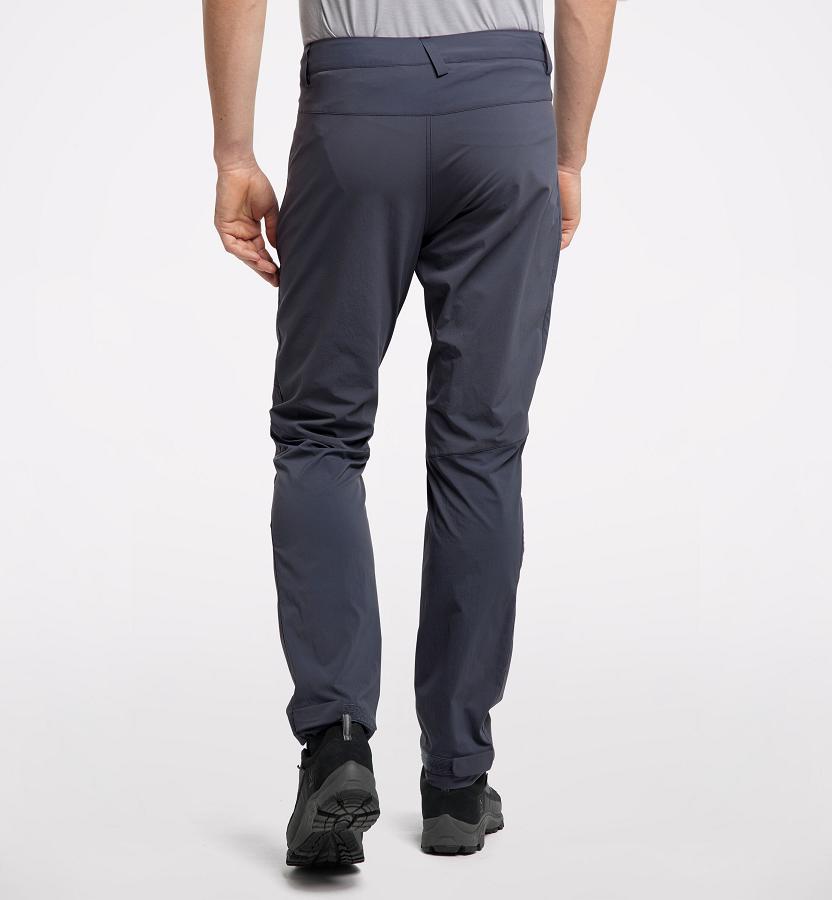 Haglöfs Mens Lite Flex Hiking Pants Blue New Zealand 67291FJZW